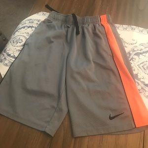 Nike Boys grey shorts, size M